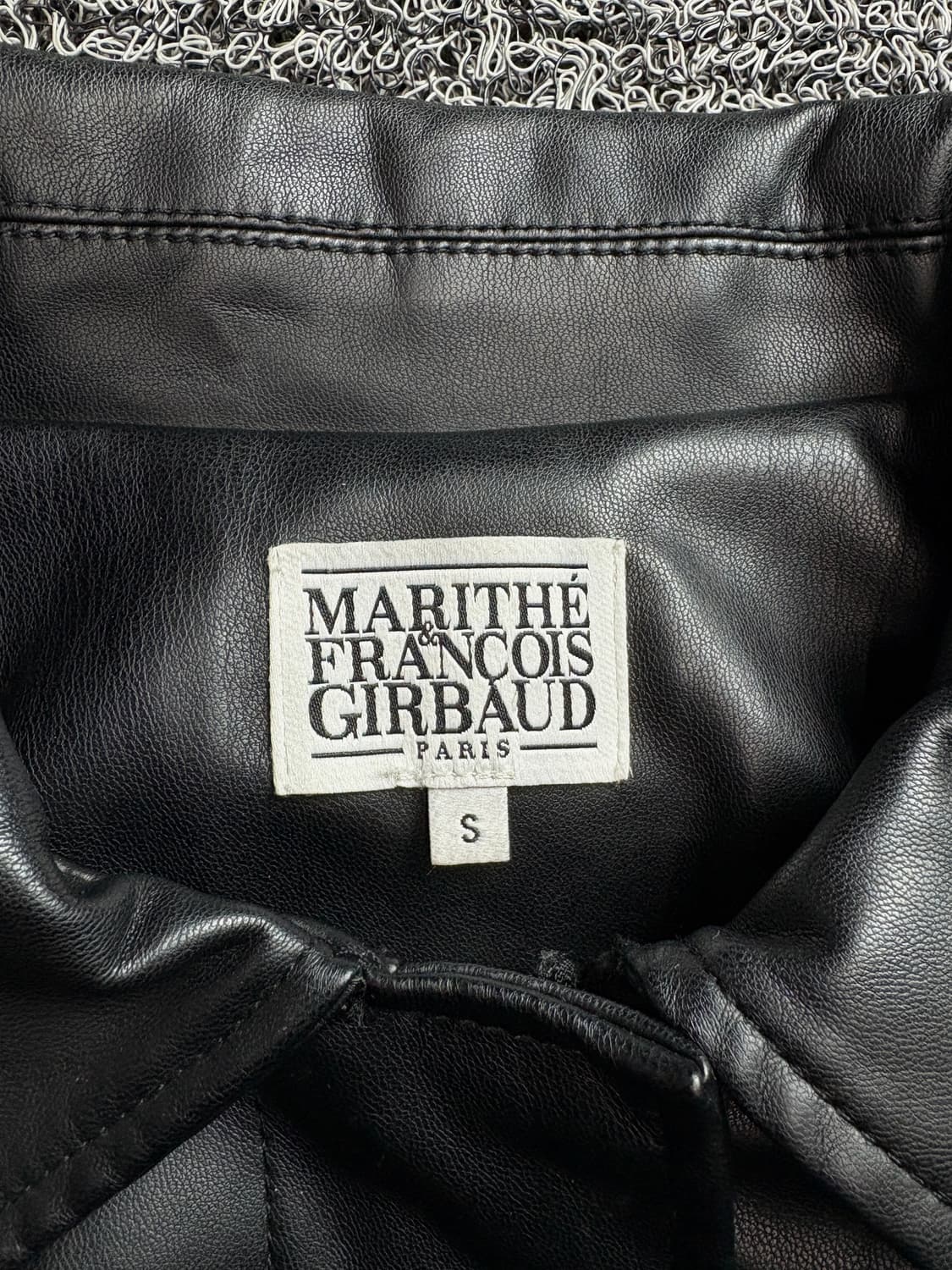 마리떼 프랑소와저버 비건레더 싱글 라이더 자켓 2258 상품이미지3