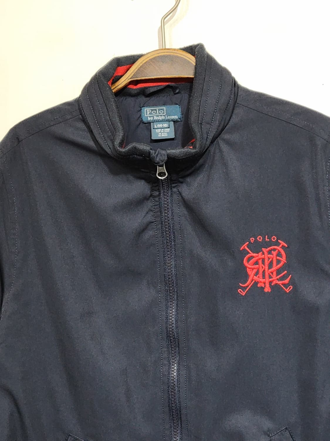(L) 랄프로렌 폴로 점퍼 네이비 하이넥 자켓 봄점퍼  상품이미지2