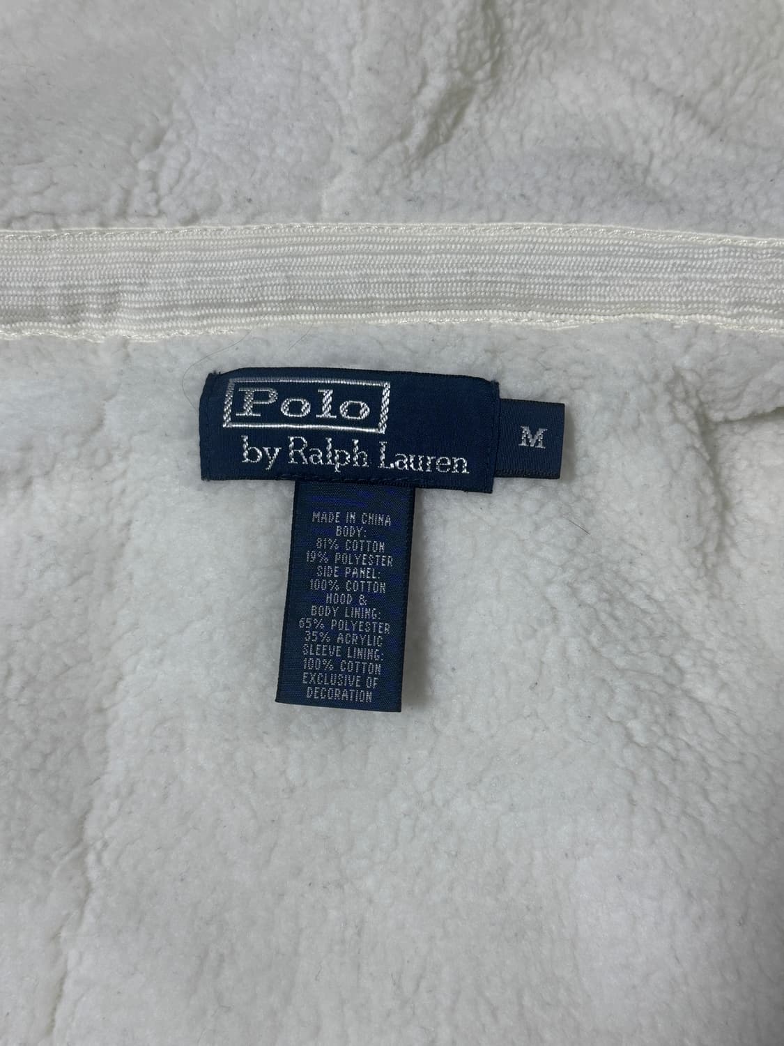 폴로랄프로렌 스키 와펜 양털 후드집업 상품이미지6