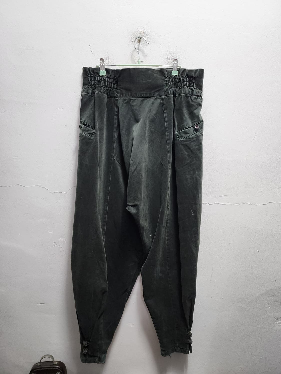 배정남st 청녹색 항아리 바지 상품이미지1