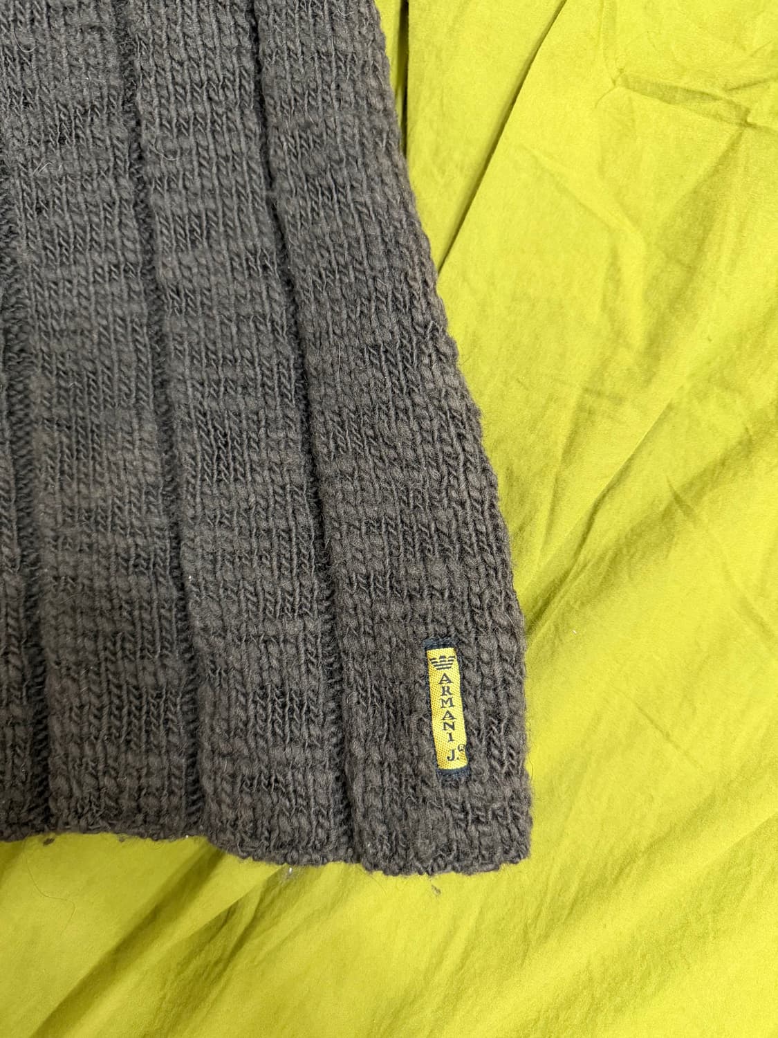 Armani jeans 90~00’s half knit 상품이미지4