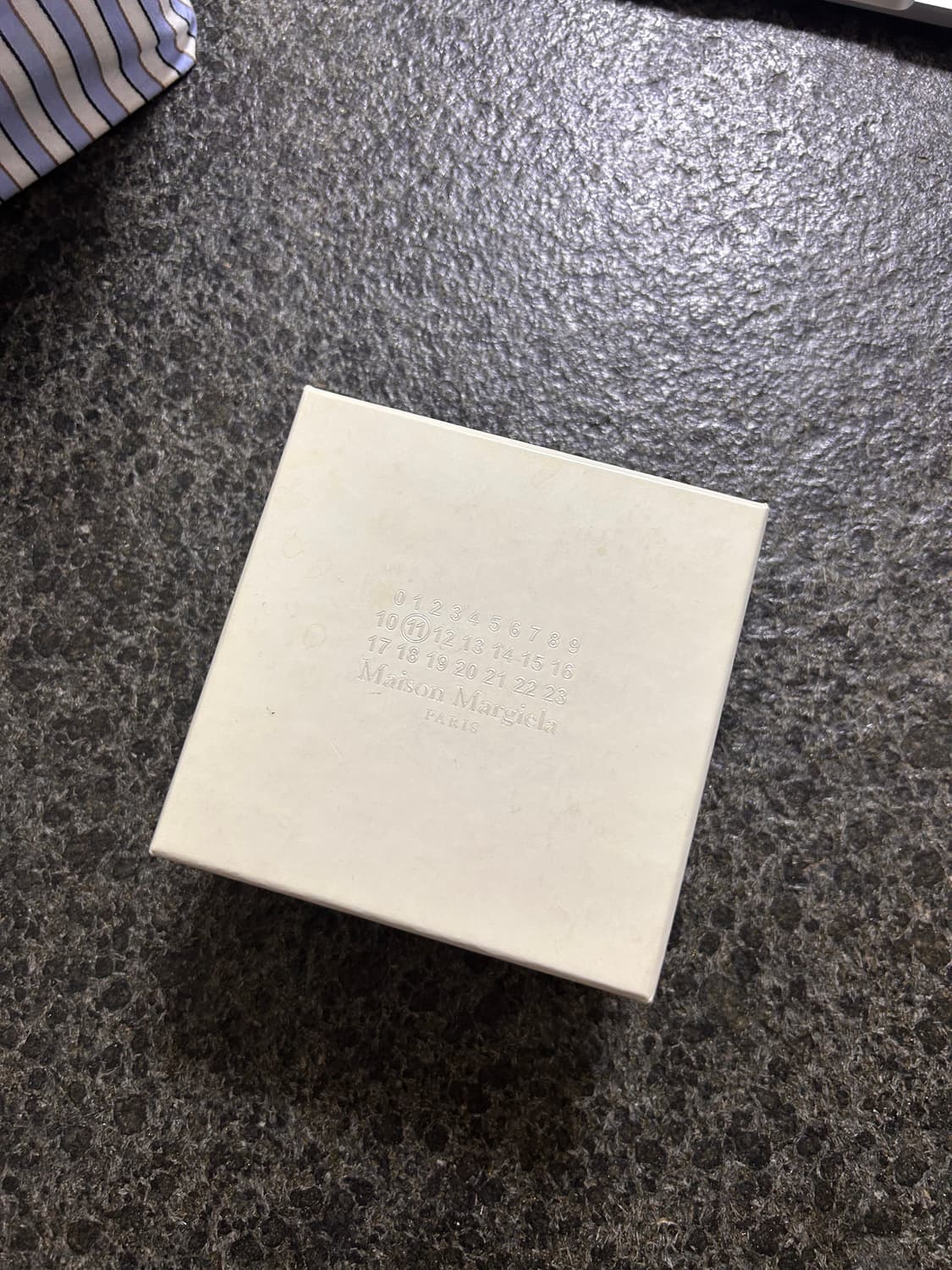 마르지엘라 실버 넘버링 팔찌 상품이미지2