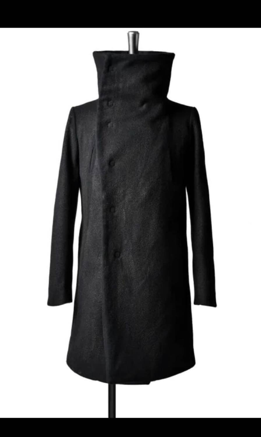 The Viridi anne 코팅 하이넥 코트 상품이미지2