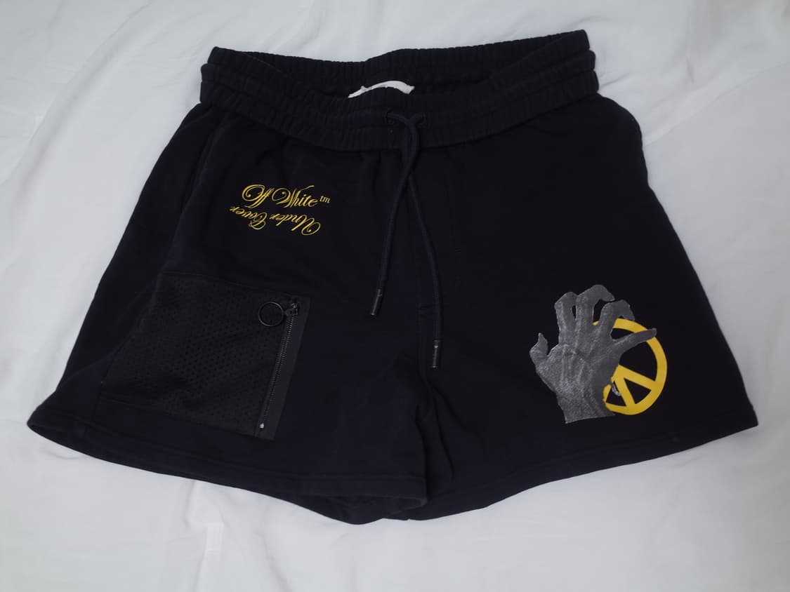 [S] 오프화이트 x 언더커버 블랙 에디션 메쉬 포켓 쇼츠 상품이미지3