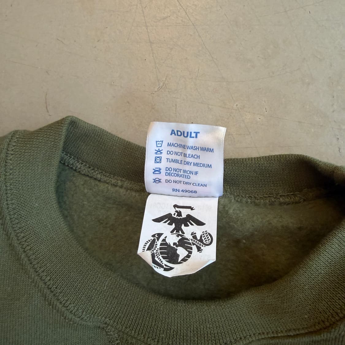 Soffe USMC 스웻셔츠 상품이미지5