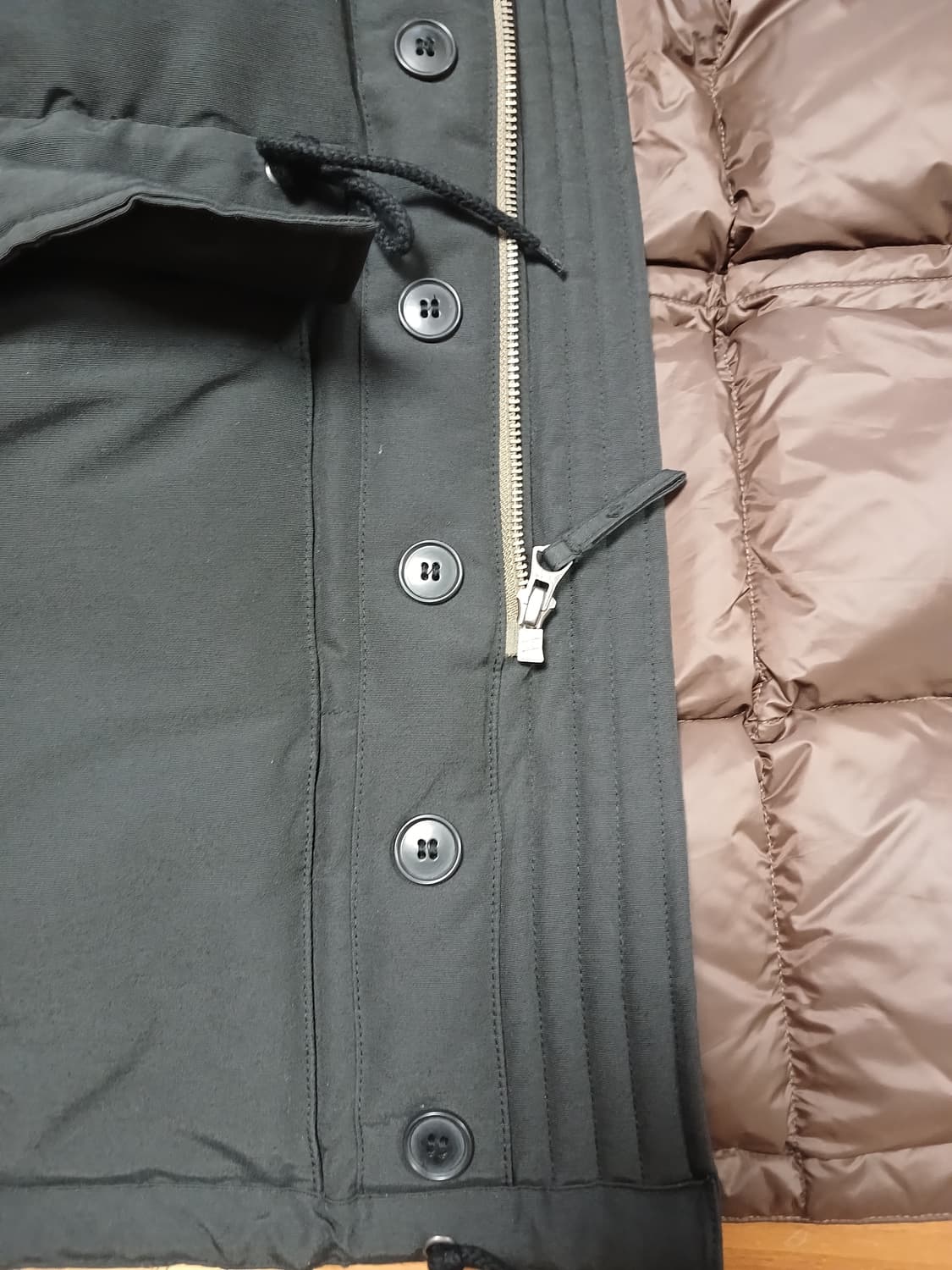 아웃스탠딩 2025 10주년 빈티지 카라코람 구스다운 패딩 점퍼 L 상품이미지8