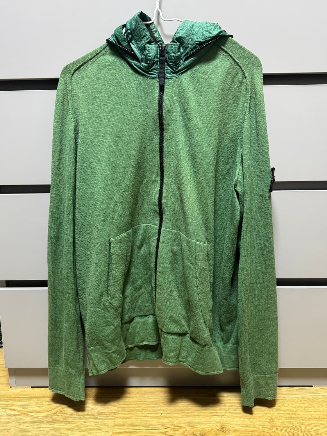 스톤아일랜드 나일론 후드 집업 상품이미지1