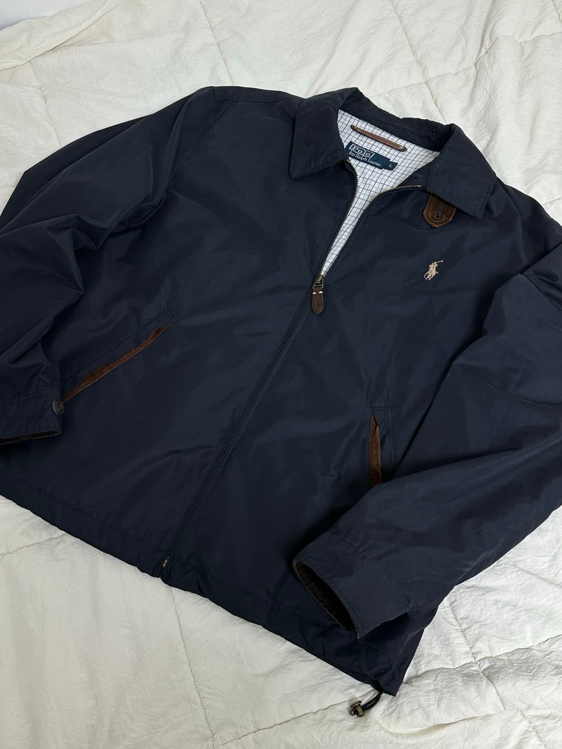 폴로 스윙탑 집업 네이비 미라지 상품이미지1