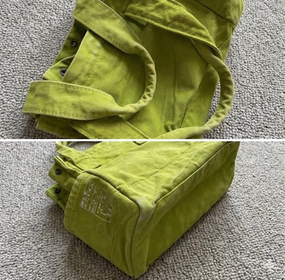 (그린💚) Kapital 캐피탈 더플백 데님 숄더백 상품이미지3