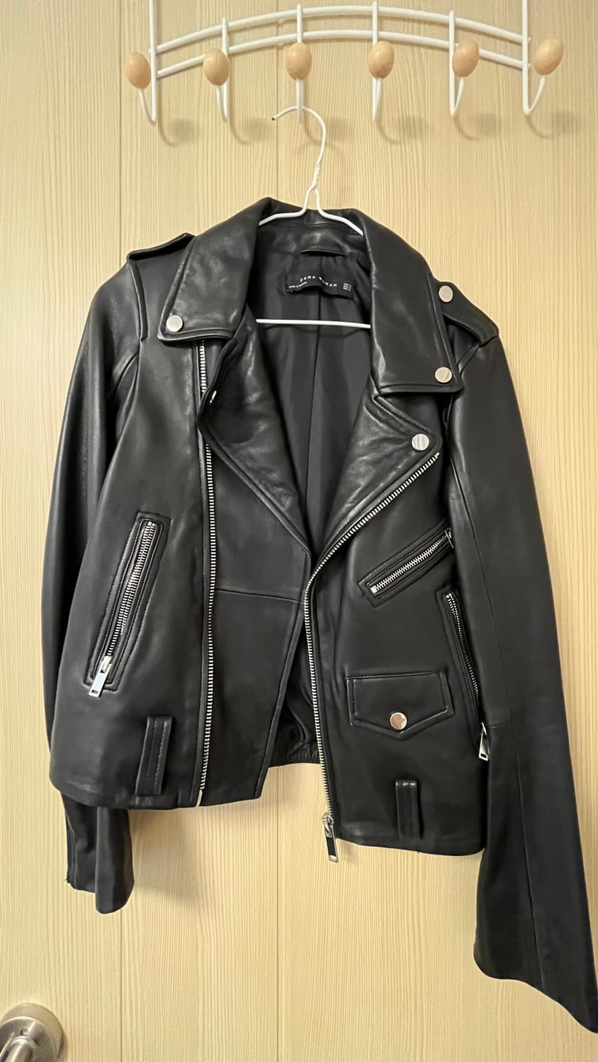 자라 블랙 라이더 양가죽 자켓 XS 상품이미지2