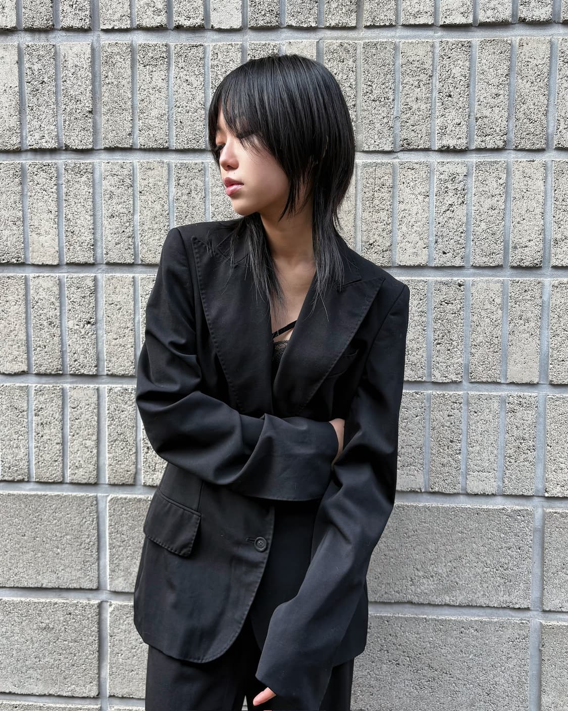 구찌 유니폼 미니멀 스티치 수트 셋업 상품이미지2