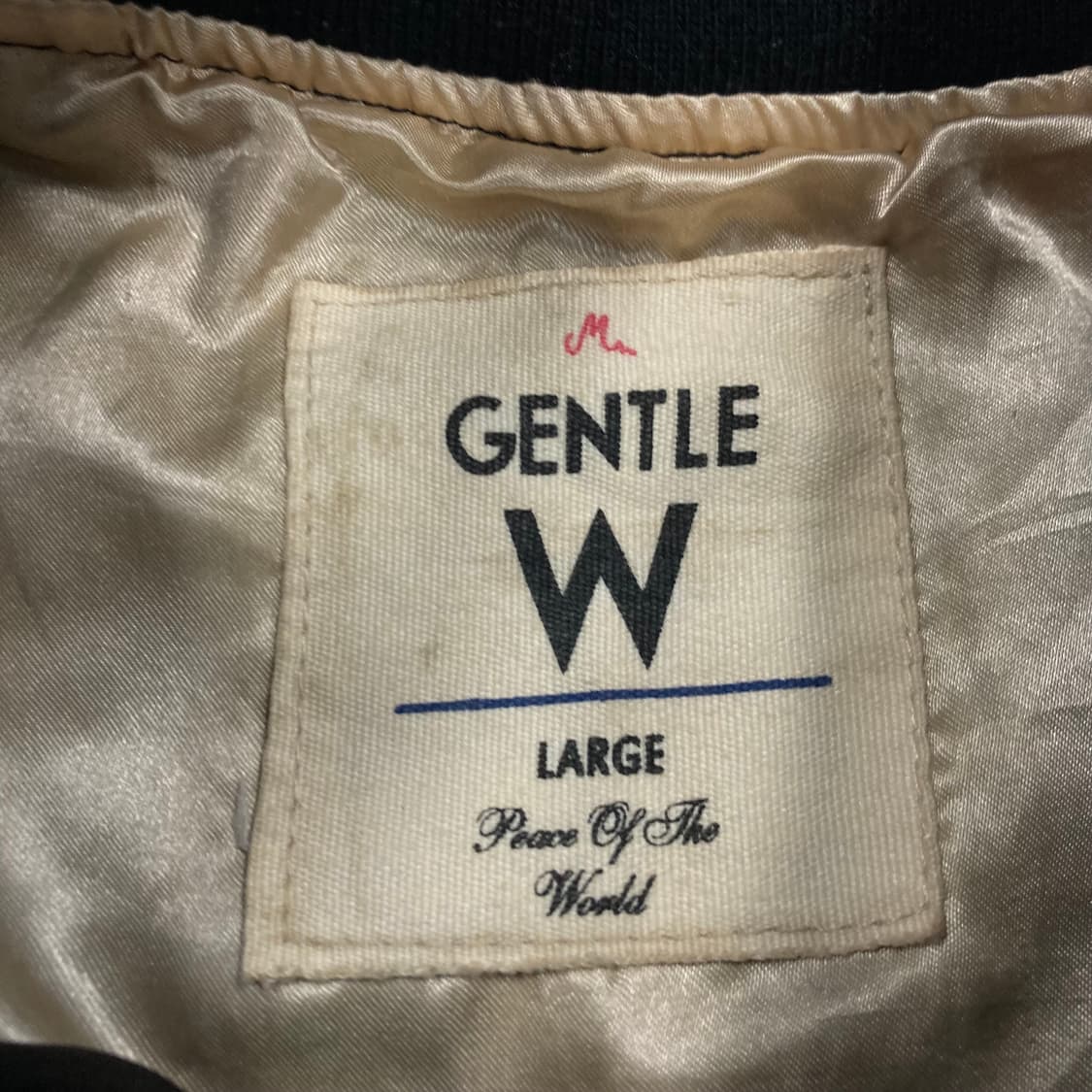 VTG 믹스 컬러 호랑이 자수 빅로고 스카잔 자켓 상품이미지3