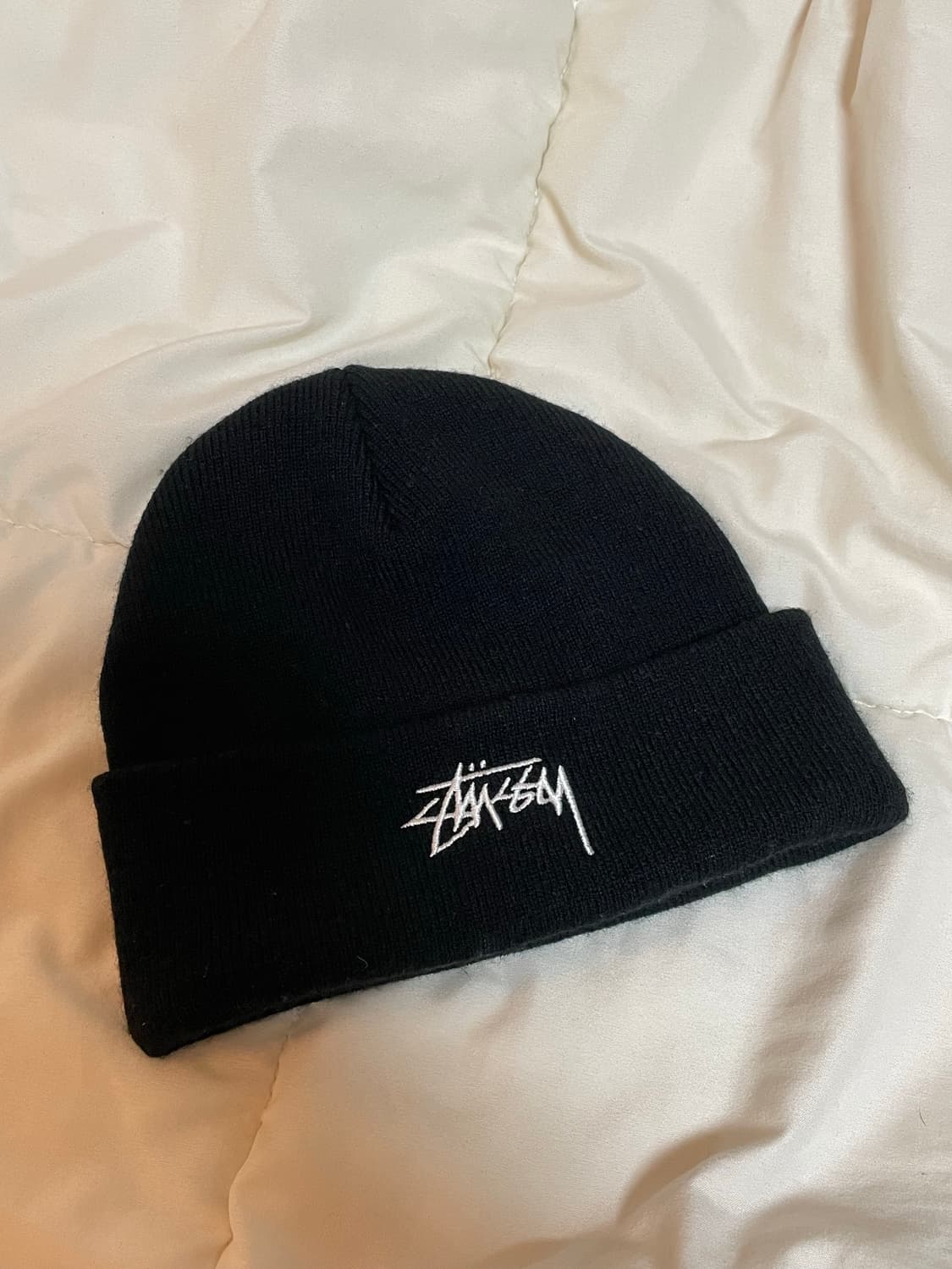 스투시 스탁 커프 비니 상품이미지1