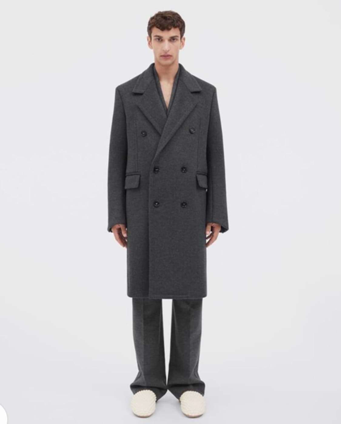 [새상품] 보테가베네타 더블 페이스 울 코트 (50사이즈) 상품이미지1