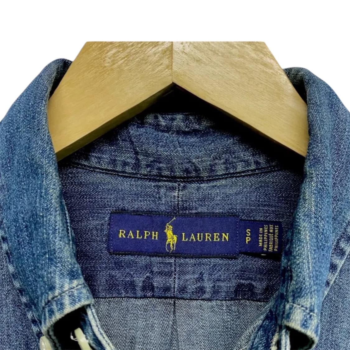 Polo 폴로 랄프로렌 데님 셔츠 S 상품이미지4
