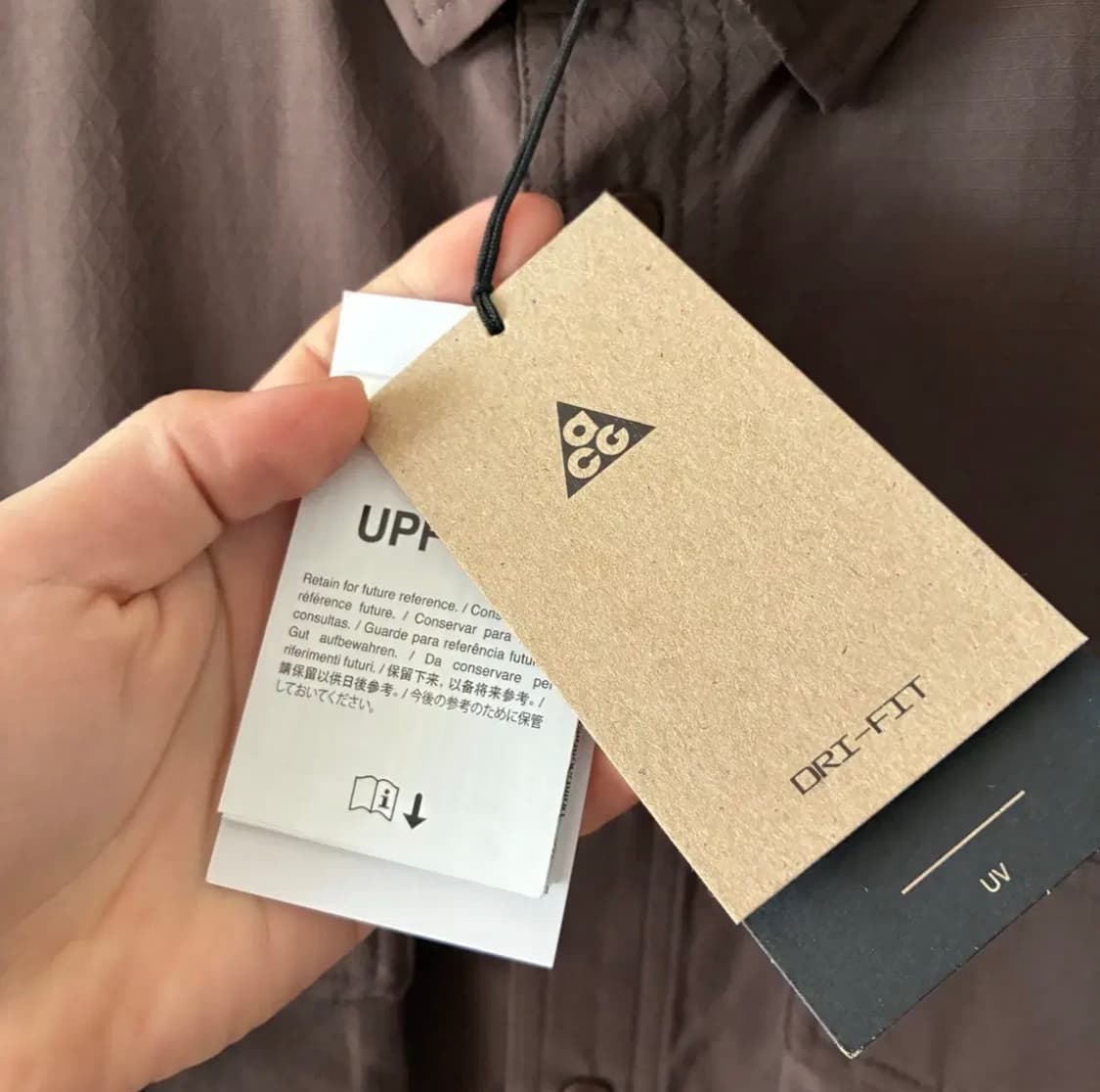 나이키 acg 드라이핏 uv 트레일 셔츠 상품이미지5