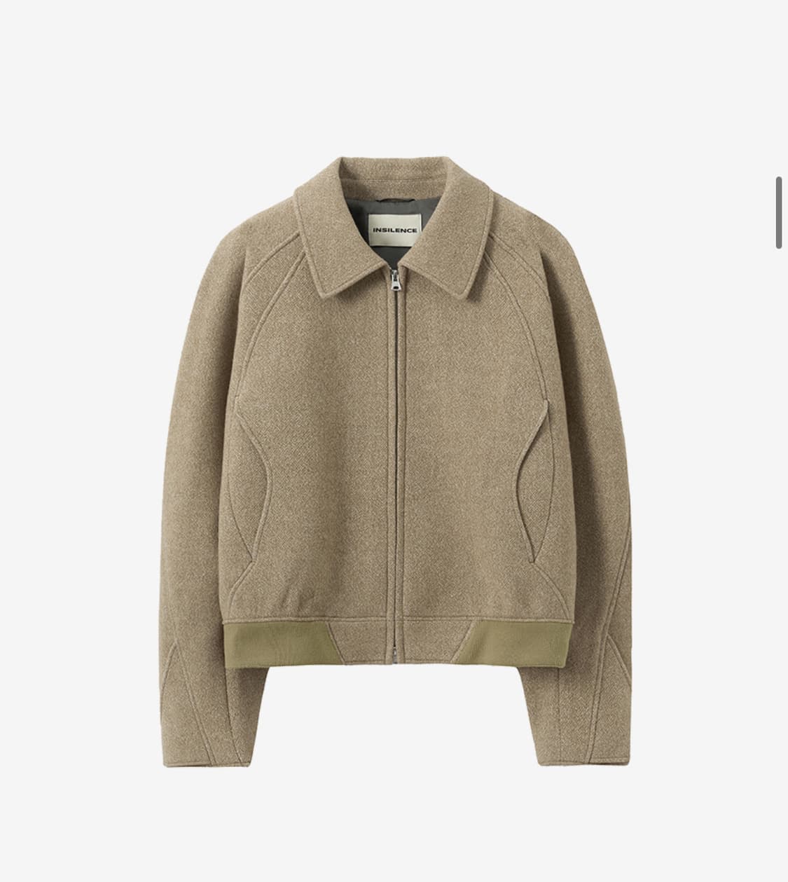 인사일런스 울 블루종 상품이미지2