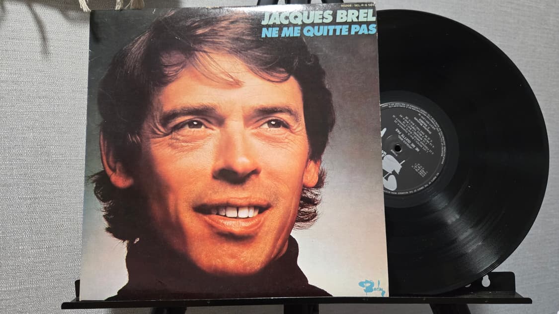 중고엘피 자끄브렐Jacques Brel / Ne Me Quitte Pas 상품이미지3