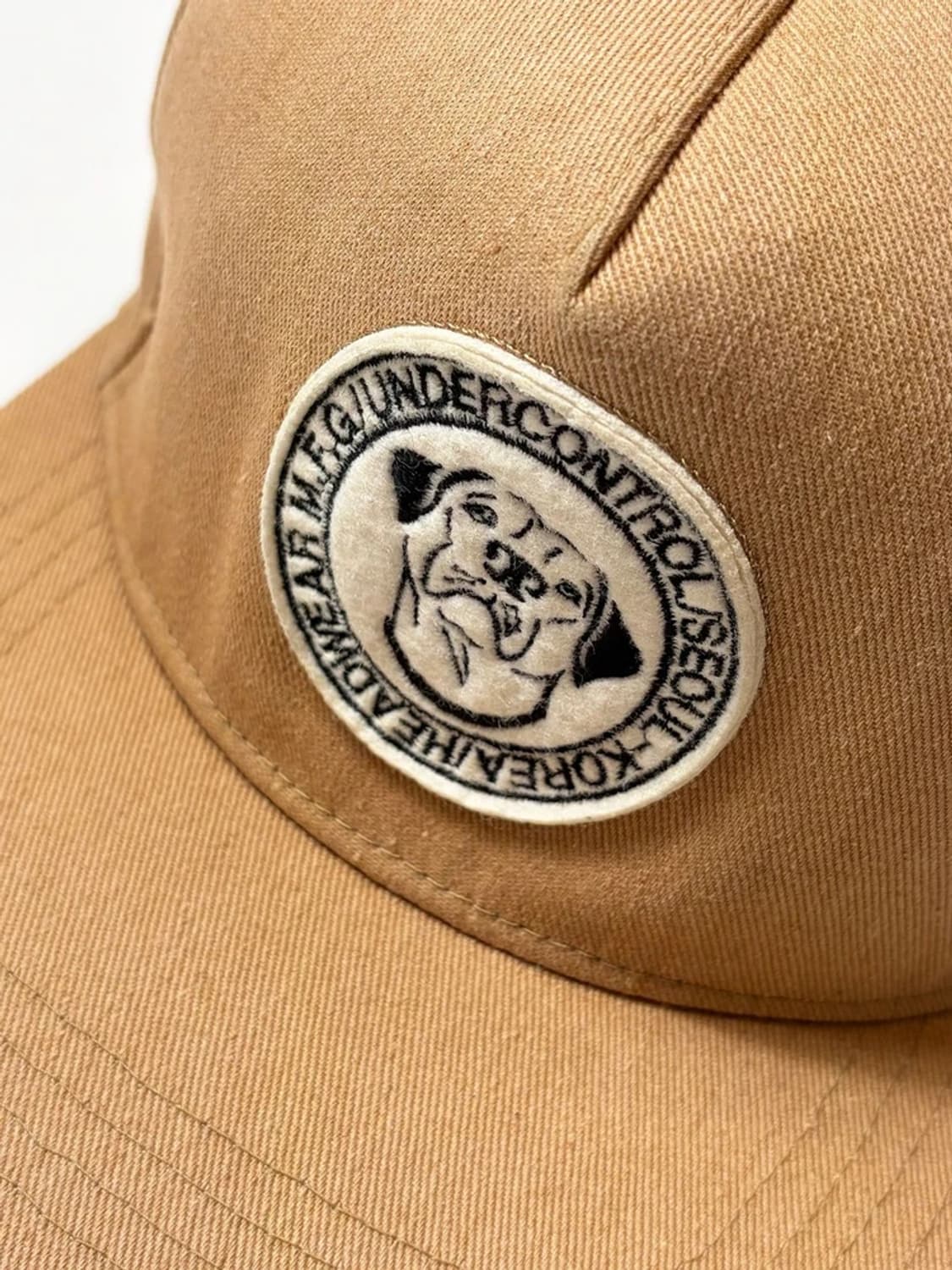 언더컨트롤 UNDERCONTROL 도그 자수 스냅백 Q1512 상품이미지3