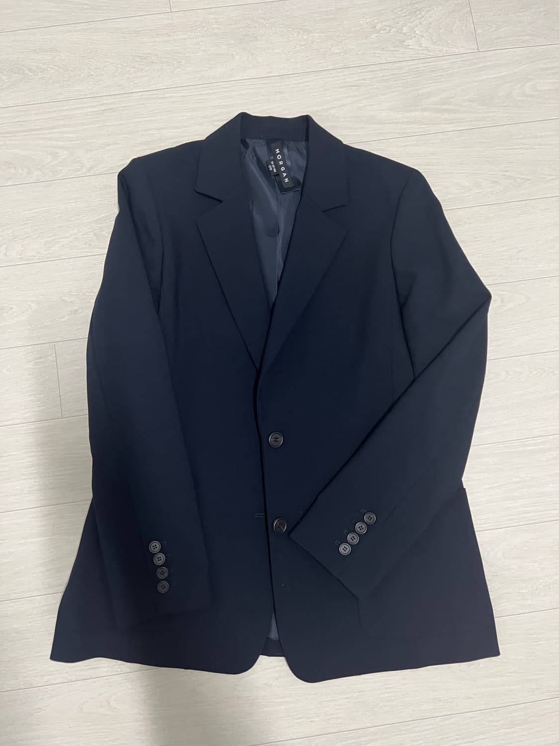 모르간 블레이저 자켓 네이비 상품이미지1