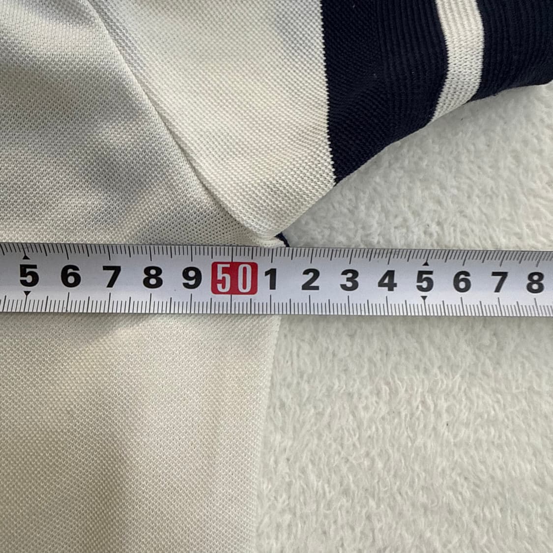 100 헤지스 배색 헨리넥 반팔 티셔츠 0326T 상품이미지5