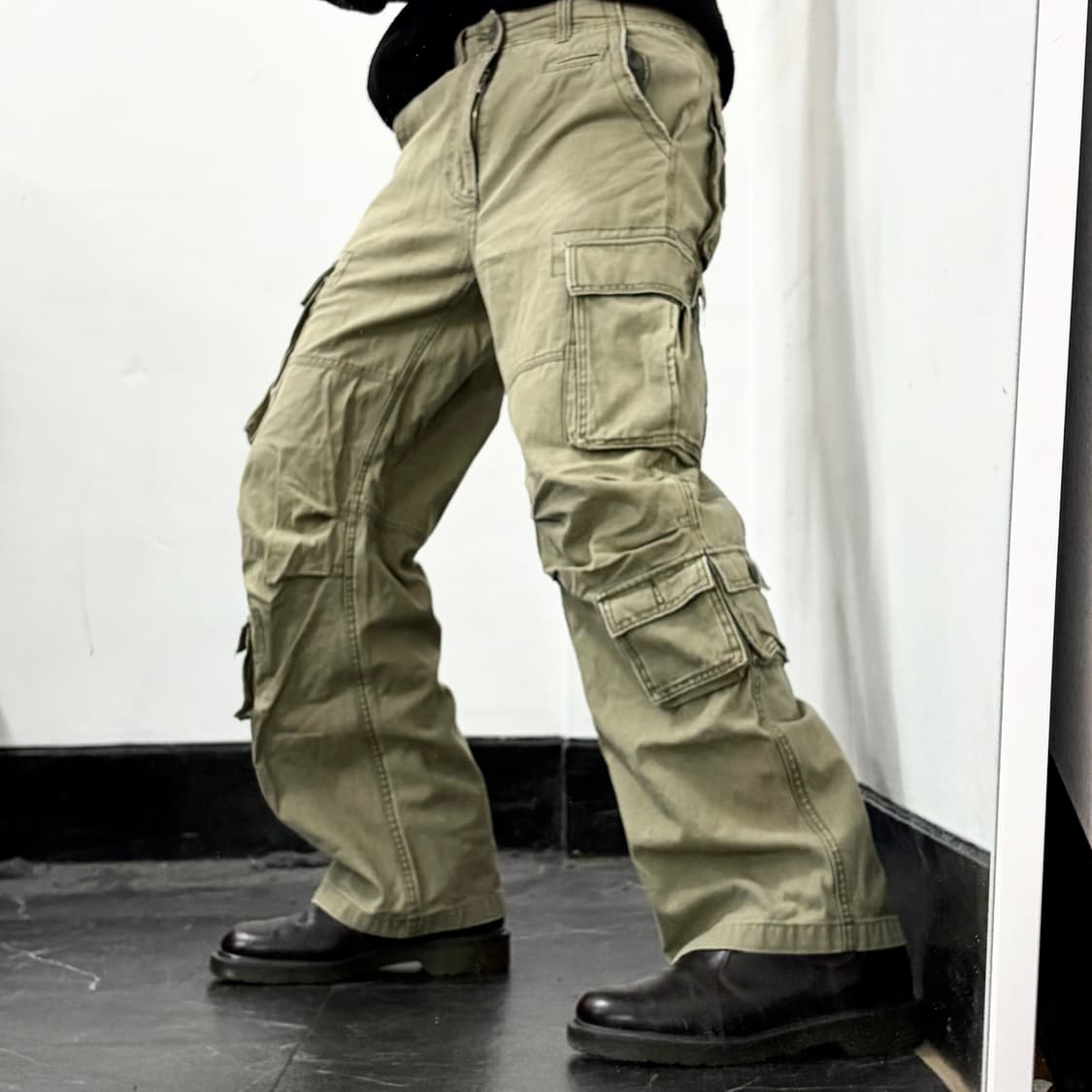 Soo Cargo 멀티포켓 와이드 카고 팬츠 상품이미지1