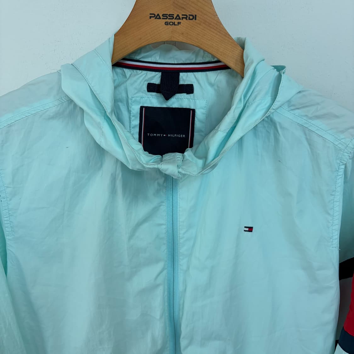 타미힐피거 아동 민트 바람막이 후드집업 상품이미지2