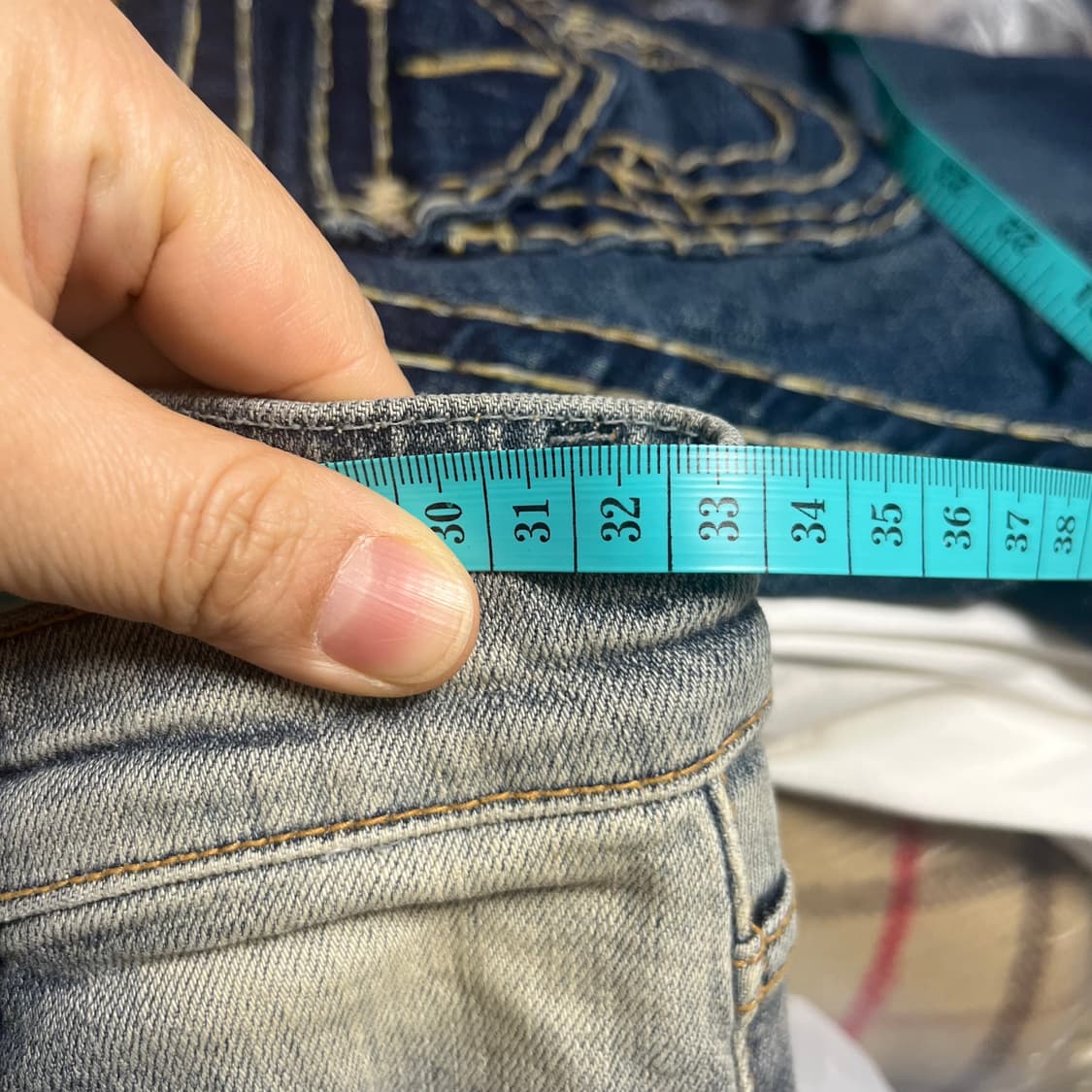 Haint  헤인트 데님 부츠컷 팬츠 S 상품이미지3