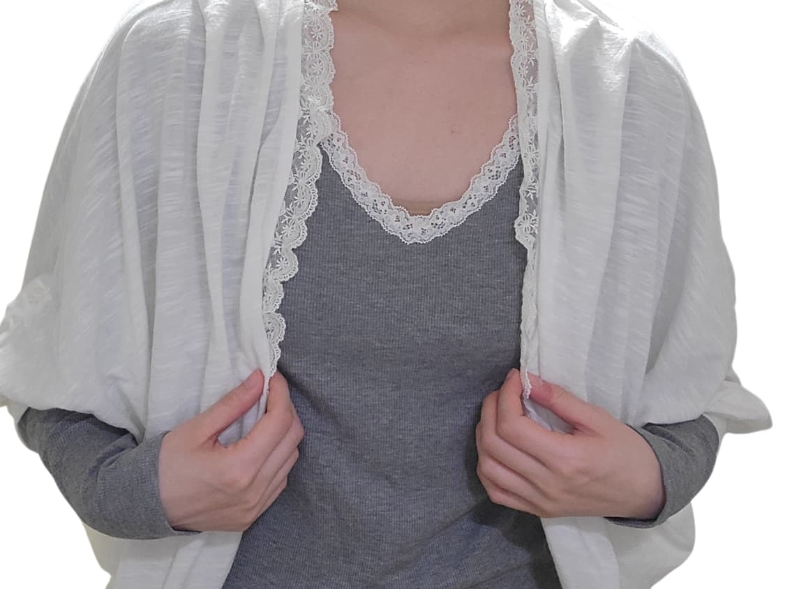 세실맥비 가오리 카디건 볼레로 로걀 갸루 오네갸루 라떼갸루 상품이미지3