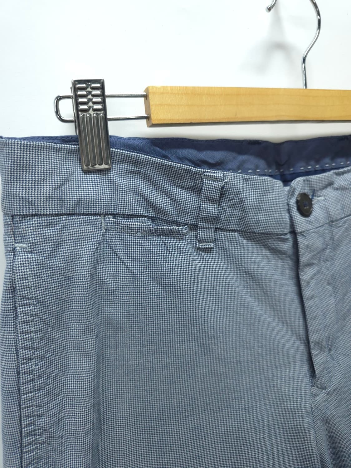 타미힐피거 남성 하운드투스 체크 패턴 치노 팬츠(30) 상품이미지5