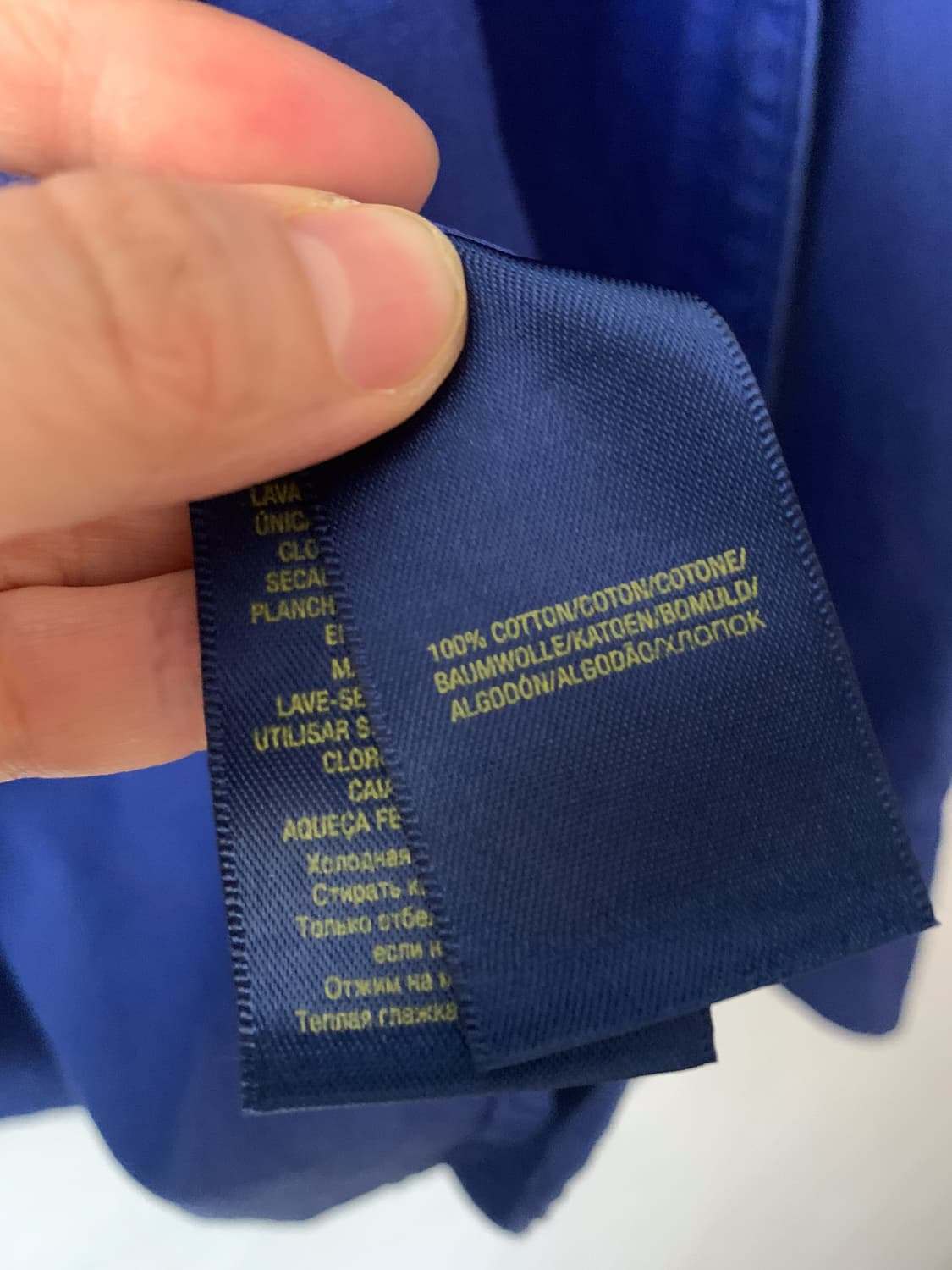 [S] 폴로 랄프로렌 빅 포니 코튼 셔츠 상품이미지9