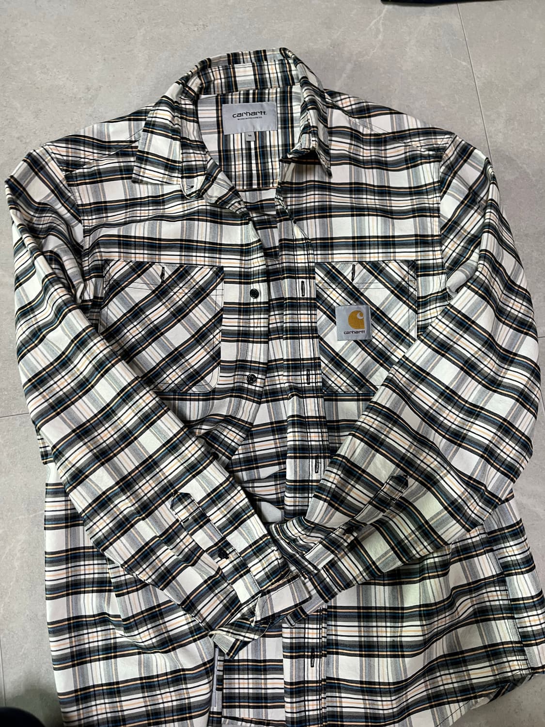 칼하트윕 체크셔츠 상품이미지1