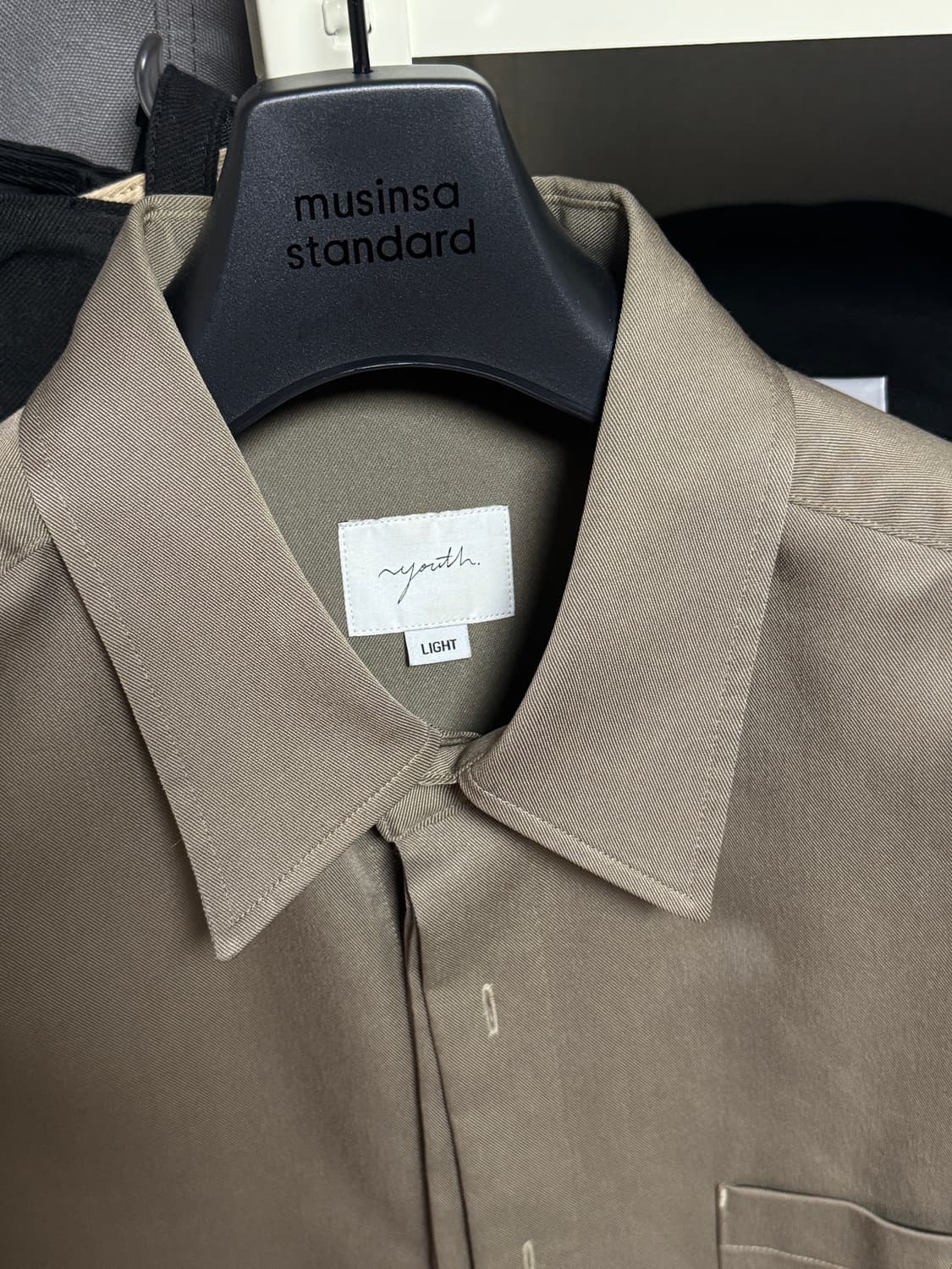 유스 레이어드 셔츠 L size 상품이미지2