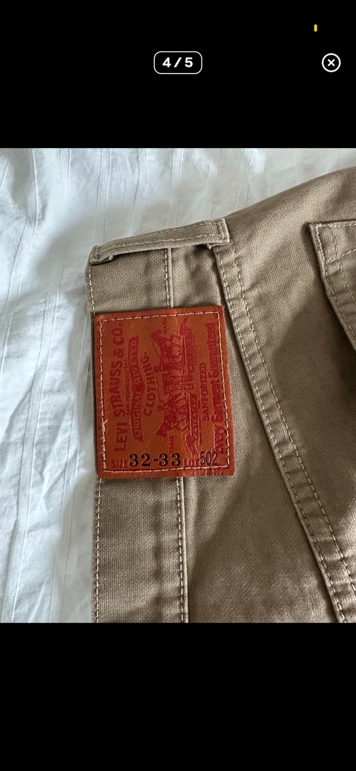 일본 리바이스 502  상품이미지4