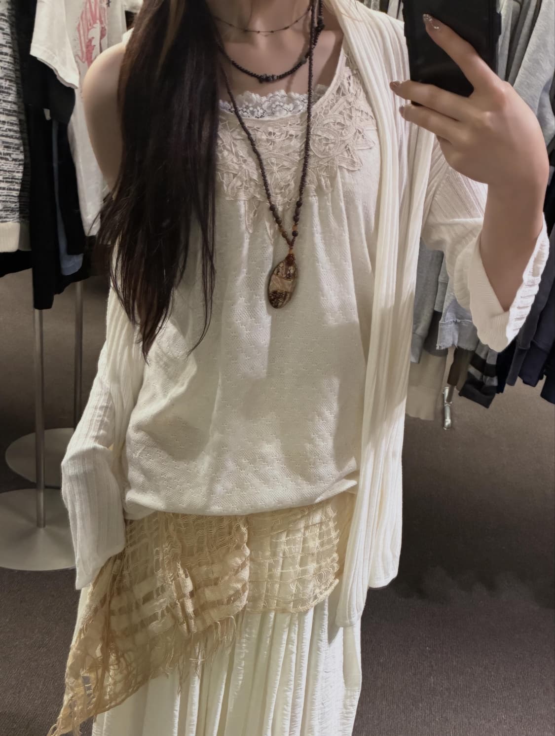 Cozy Layered Whimsigoth 🎞️🤍 상품이미지3