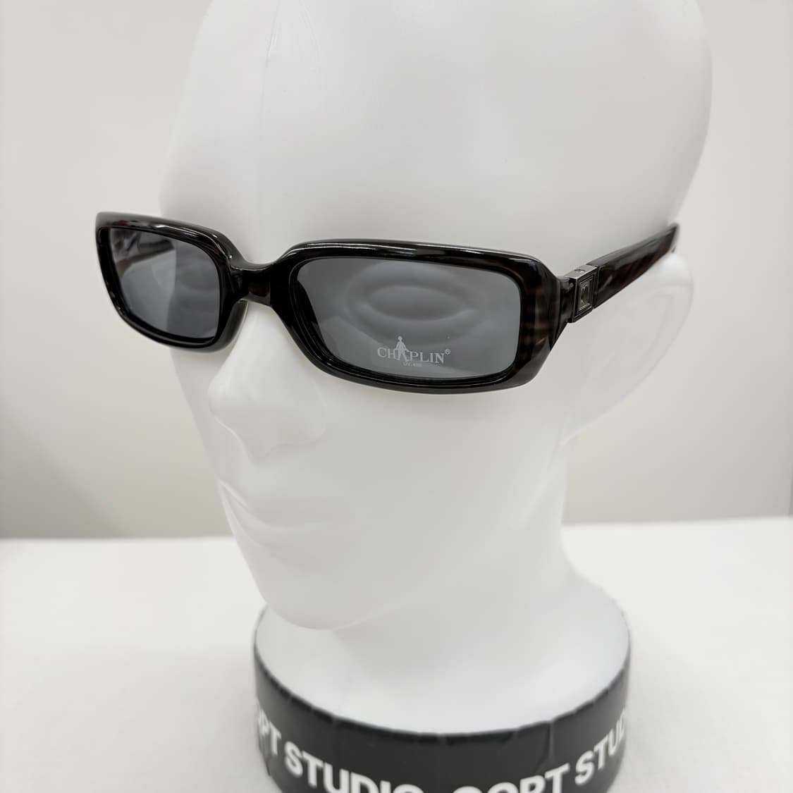CHAPLIN 브라운 스퀘어 빈티지 선글라스 상품이미지5