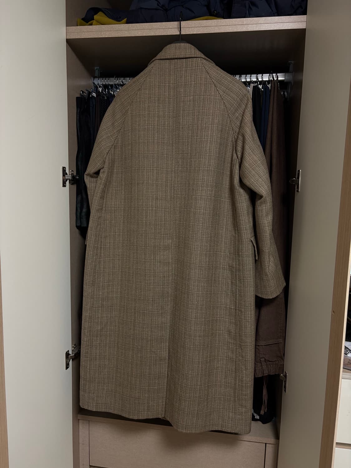 오라리 20aw 체스터필드 코트 상품이미지2