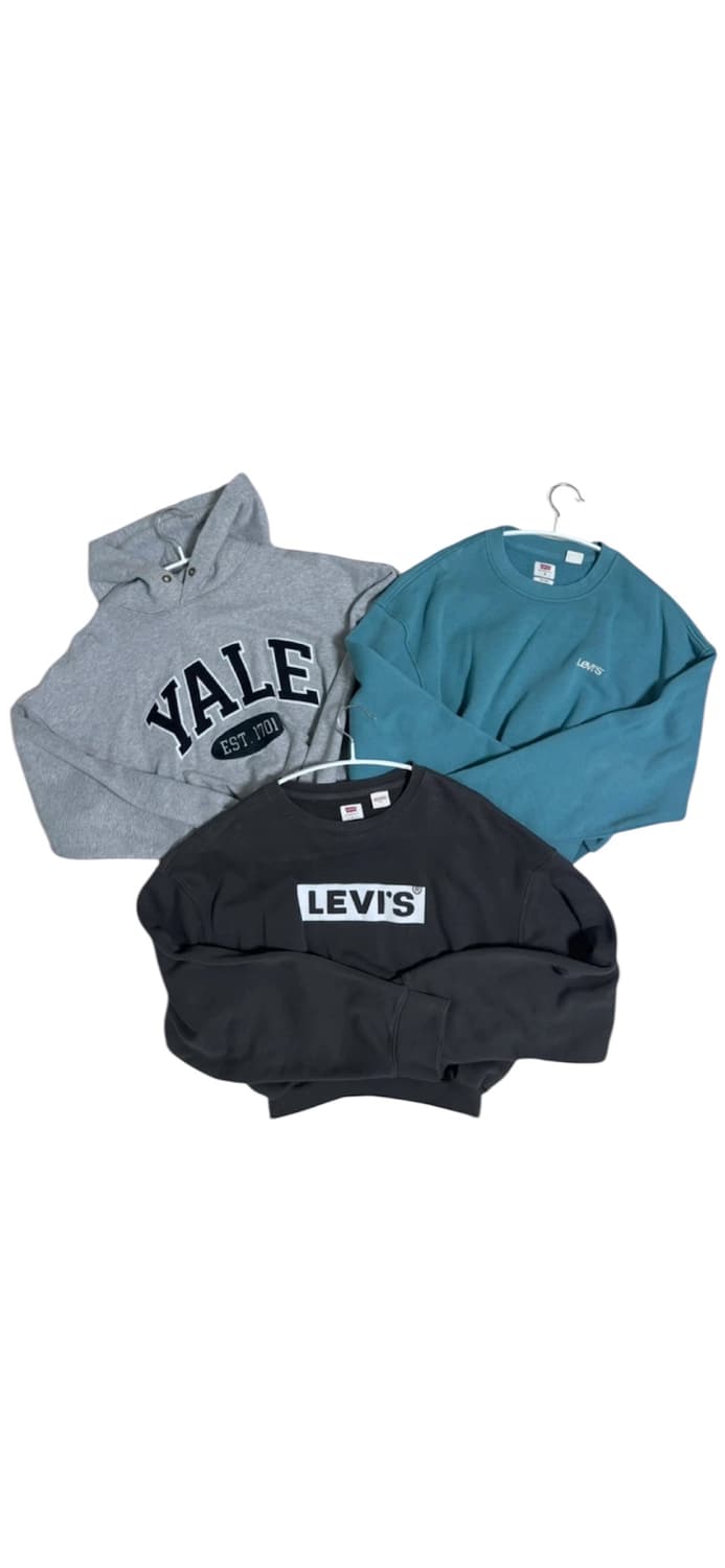 크롭 후드/맨투맨 일괄판매 상품이미지1