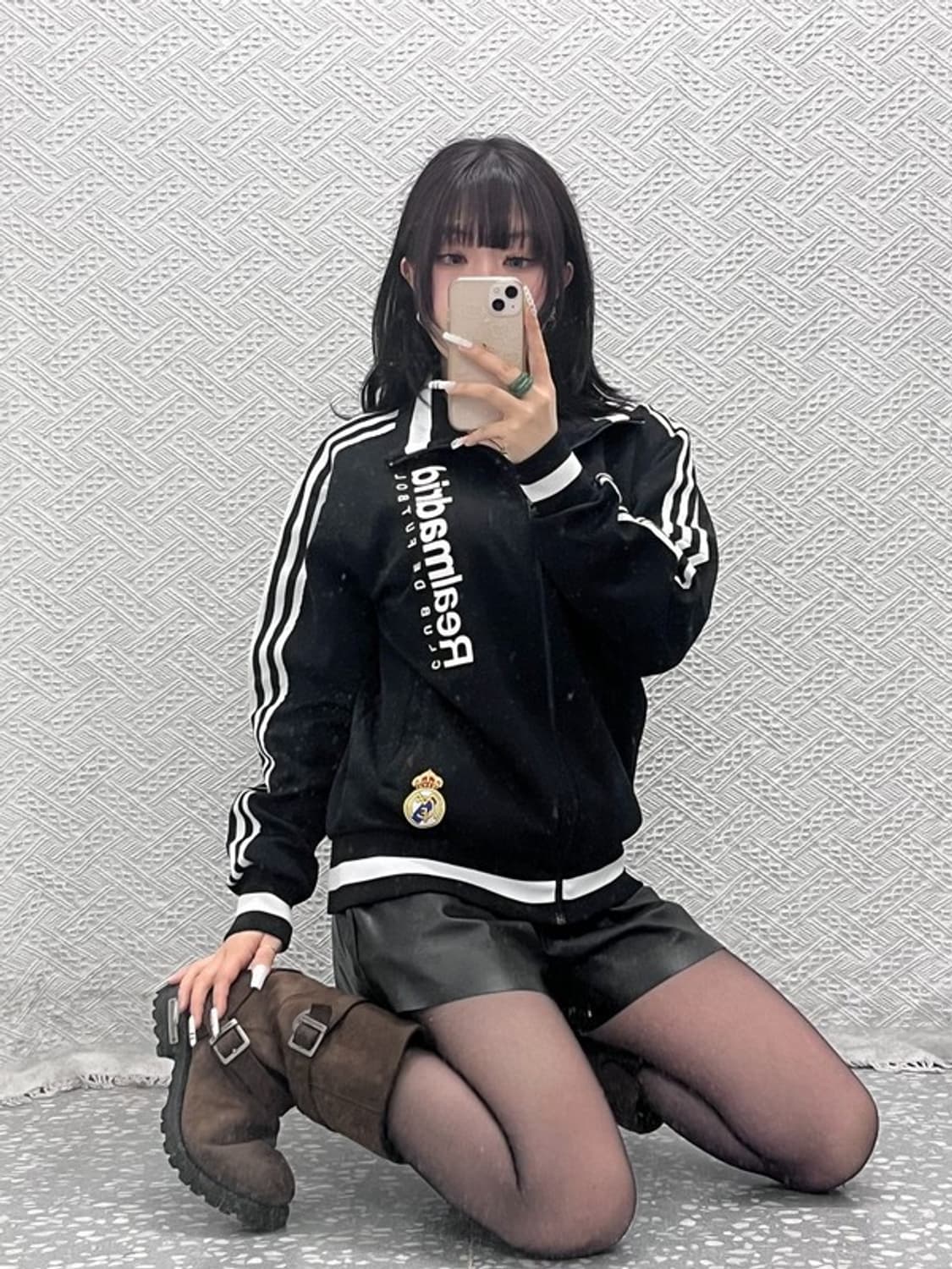 아디다스 희귀 레알마드리드 스트릿 펑크 져지 집업 95 C10836 상품이미지2