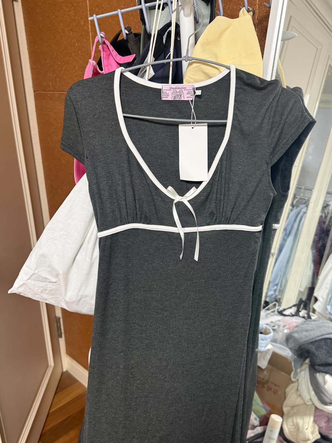 클라우드이모션 moana coloring line long ops 원피스 상품이미지3