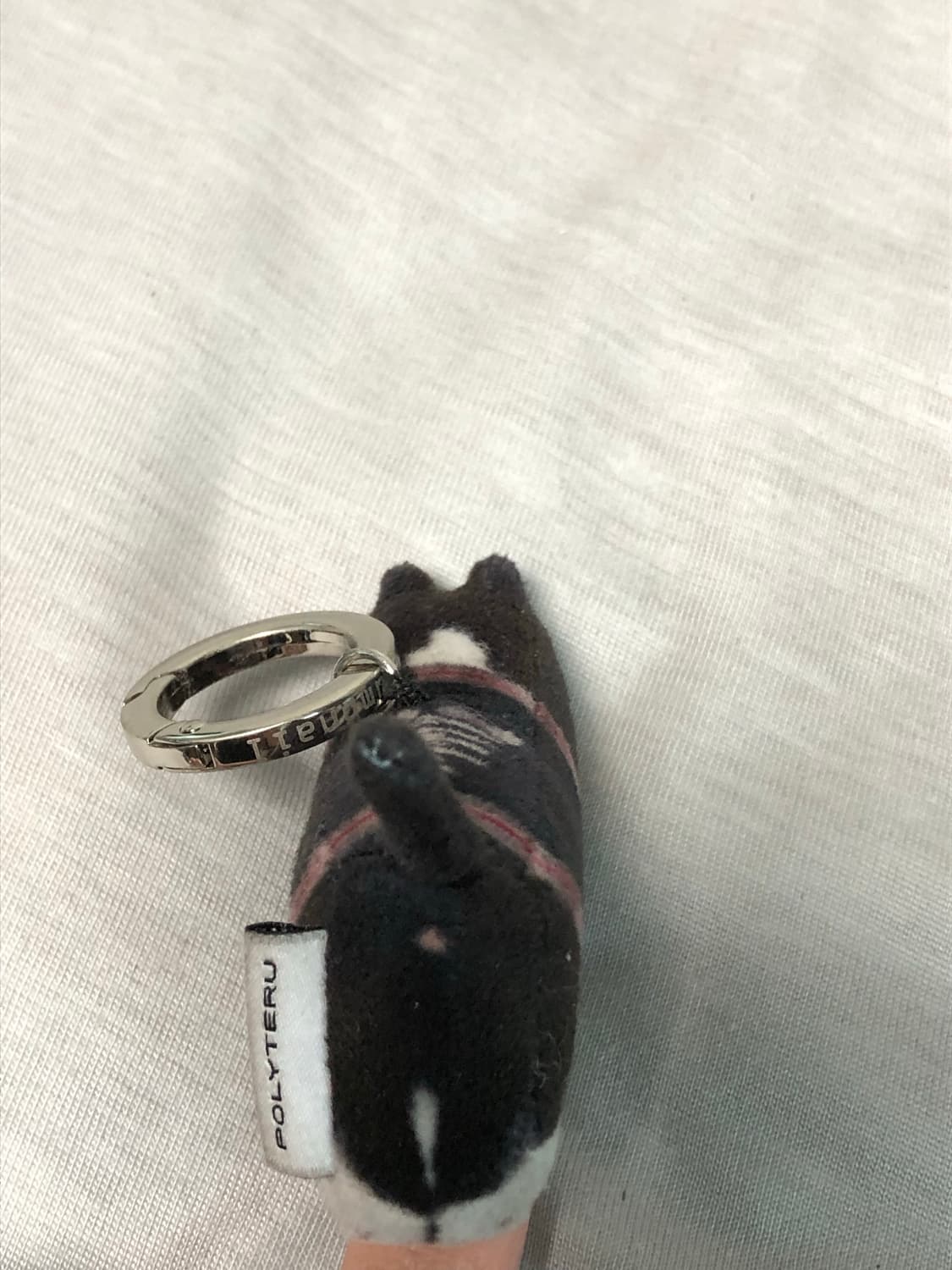 폴리테루 수베니어 캣 키링 블랙 (턱시도) 상품이미지4
