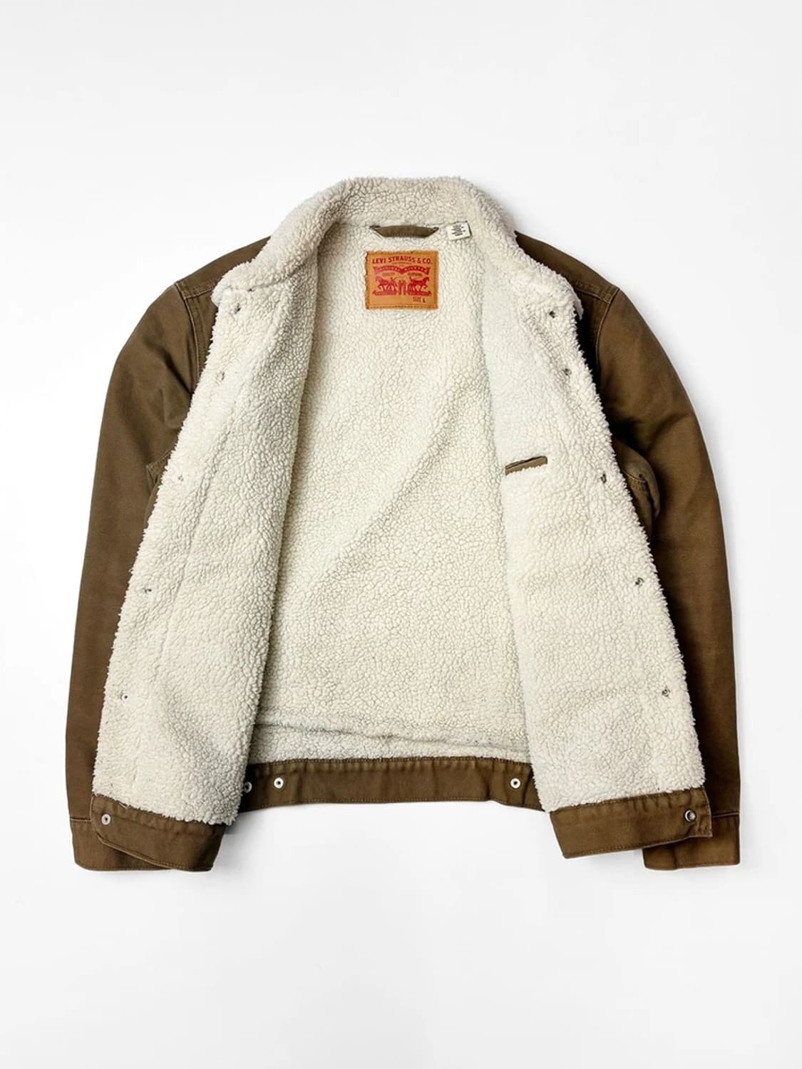 리바이스 양털 셰르파 데님 트러커 자켓 PN5227 상품이미지2