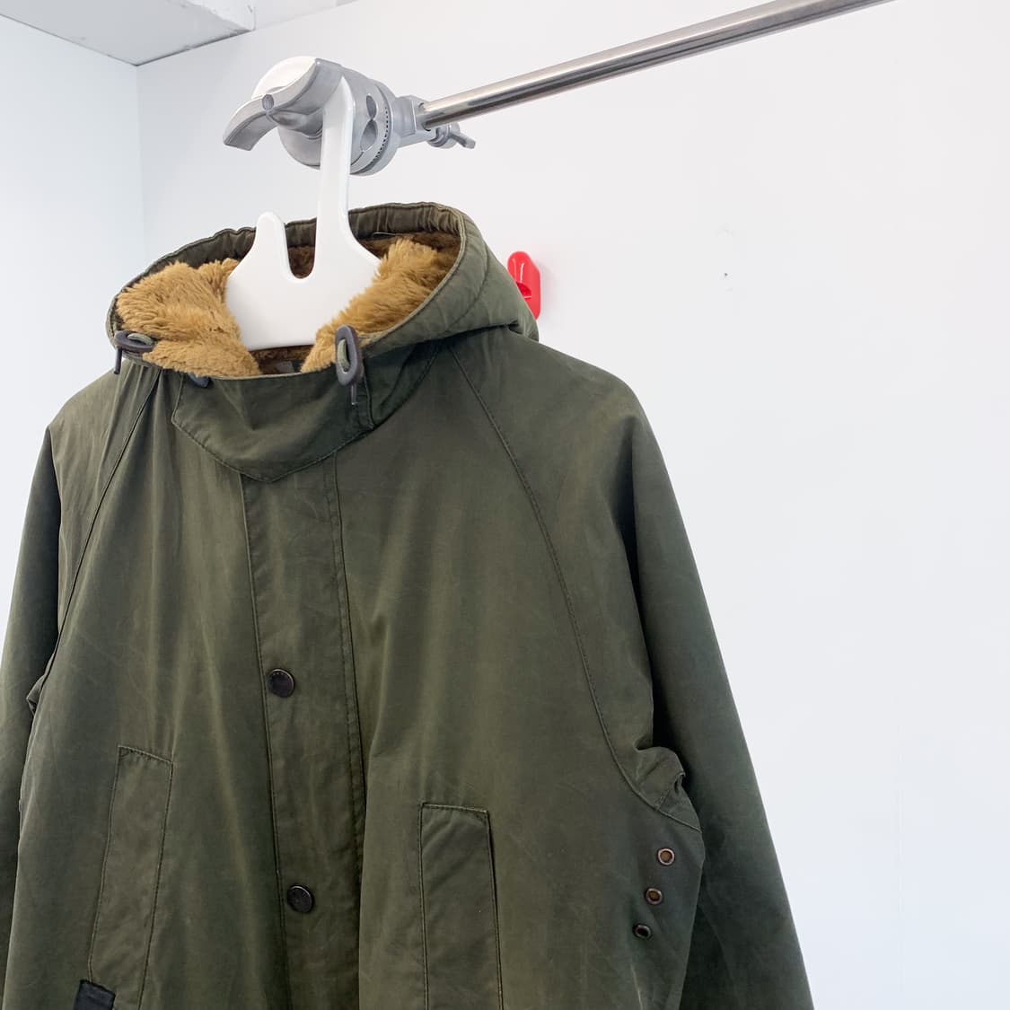 '바버' 비데일 후드 왁스 자켓 '38' 상품이미지6