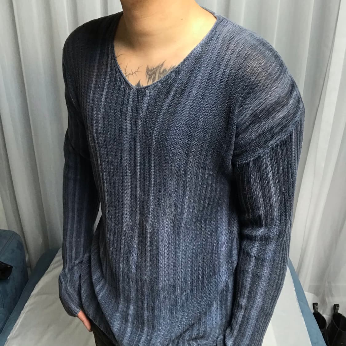 알마니 린넨 니트 상품이미지8