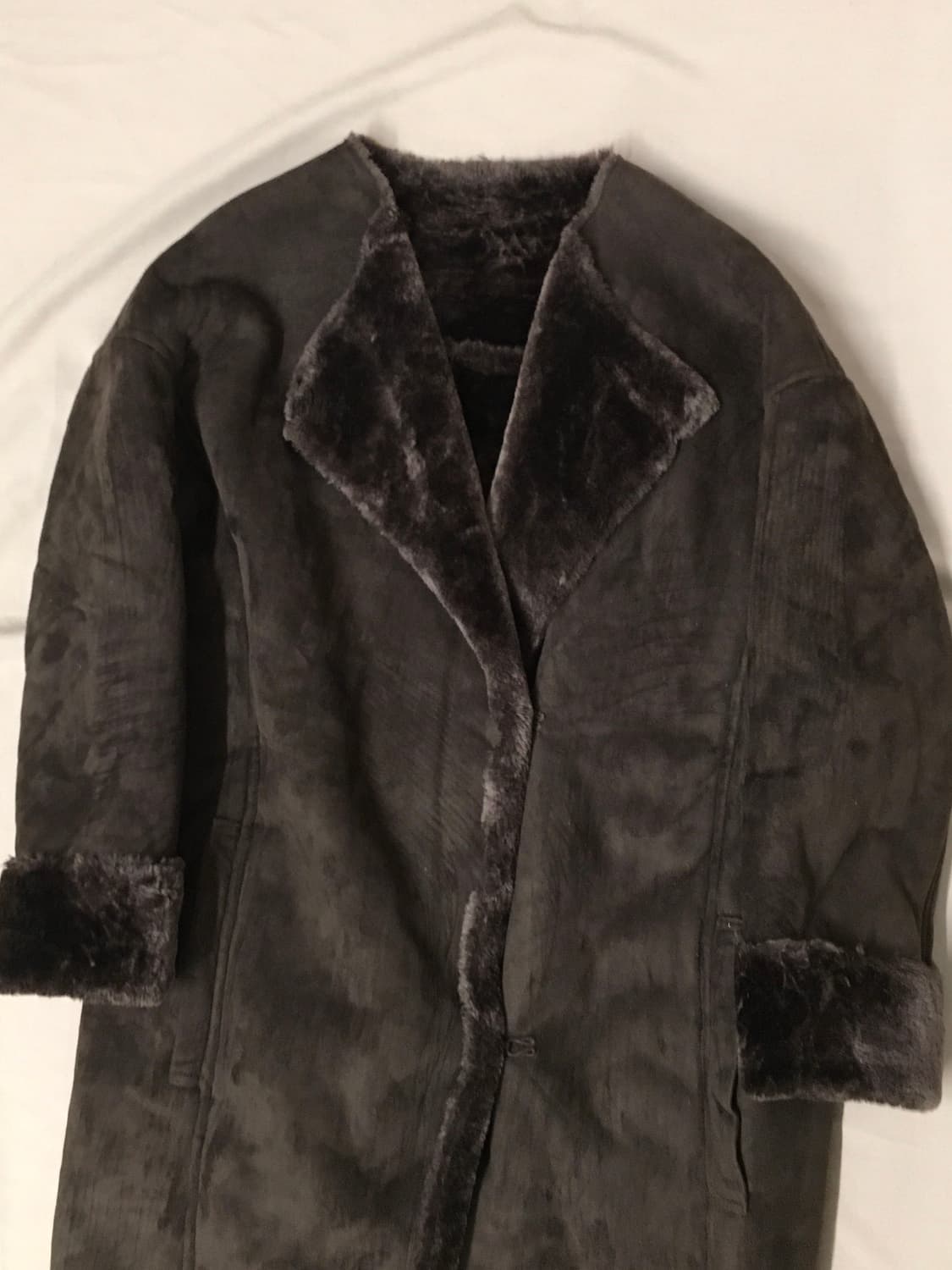 급처! 저널스탠다드 무스탕 코트 상품이미지2