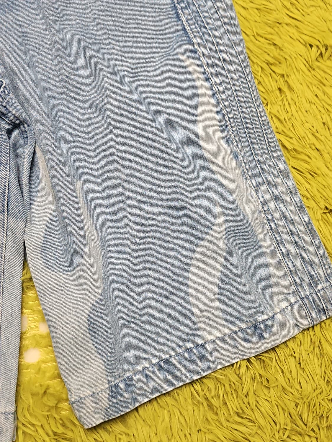 새상품 아디다스 플레임 데님 쇼츠 33 상품이미지4