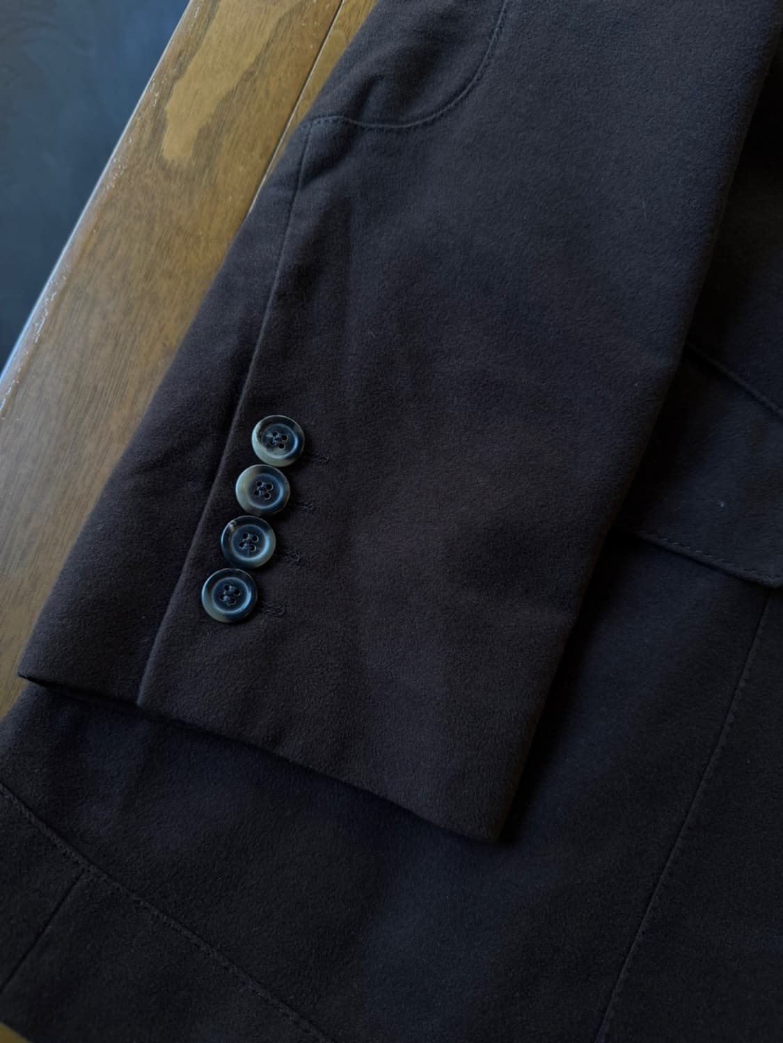 휴고보스 블랙라벨 몰스킨 헌팅 자켓 100 상품이미지10