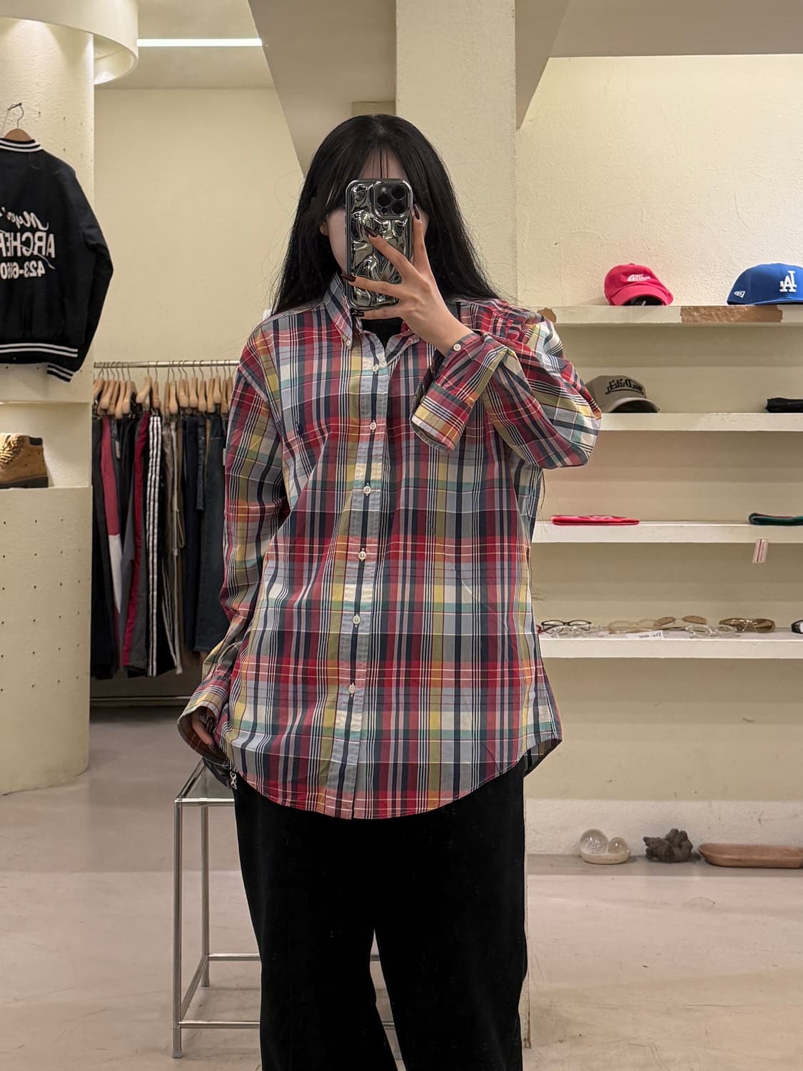 폴로 랄프로렌 체크패턴 셔츠 U1496 상품이미지1