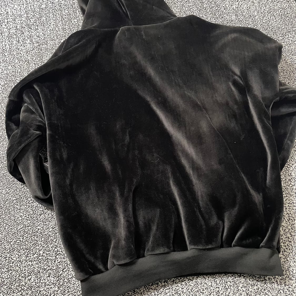 빈티지9. MOON 타이거 벨벳 후드티 기모 블랙 후드 상품이미지7