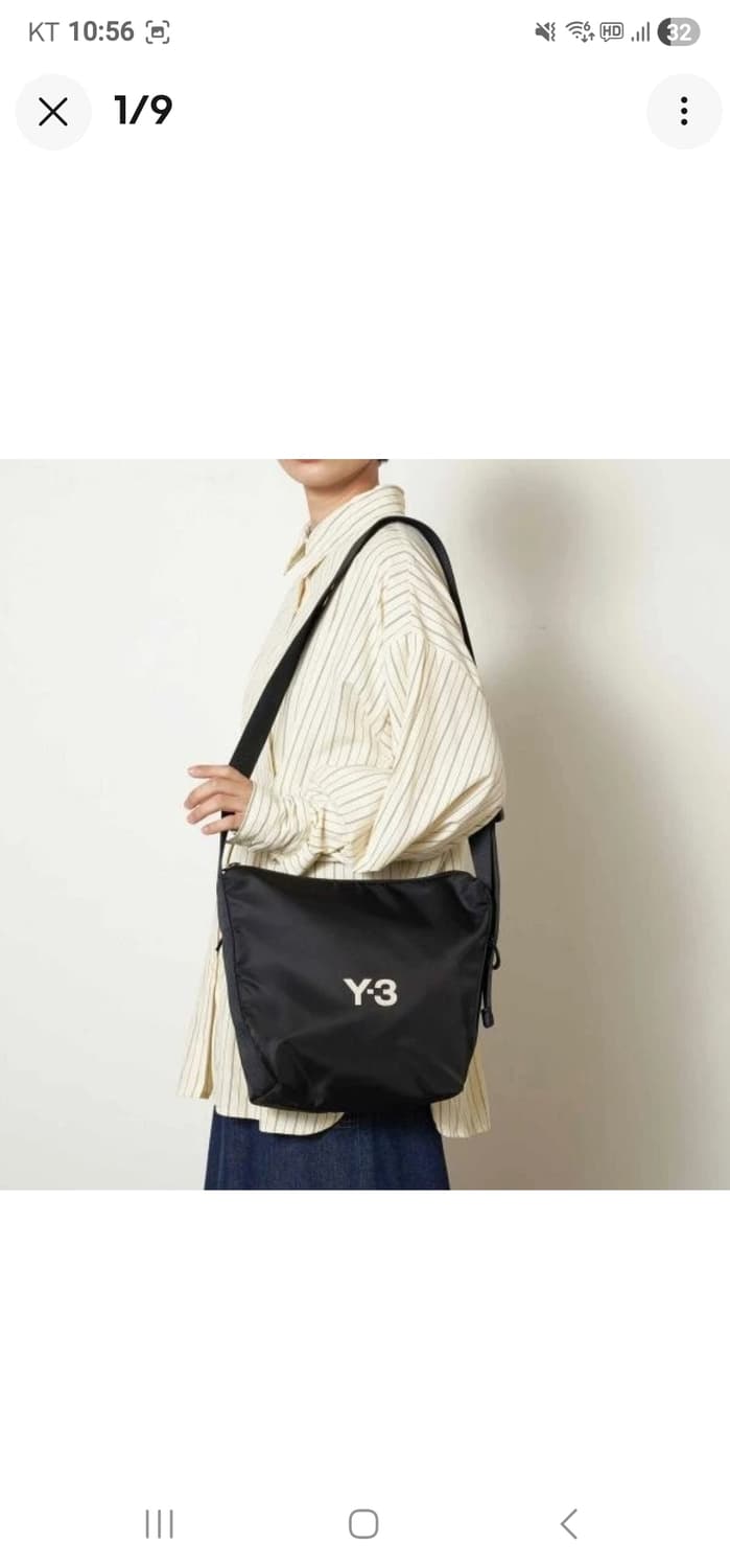 Y-3 나일론 크로스바디 백 블랙  요지 야마모토 상품이미지3